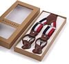 Suitable Luxe Suspenders Red White Blue Verpakking