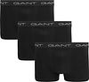 Gant Boxers Trunk 3-Pack Black order online | 900013003-5 | Suitable Lithuania