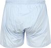 Steppin' Out Boxershort Poplin Solid Bleu clair  Product / Achterkant