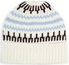 ConnaissanceCotton Apparel Bonnet Laine Impression Off white 4210013-8020 White stripe commander en ligne | Suitable