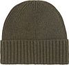 Barbour Beanie Carlton Wool Dark Green Product / Achterkant