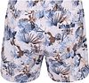 R2 Amsterdam Badeshorts Bicycle Blau  Product / Achterkant