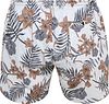 BOSS Badeshorts Piranha Druck Beige Product / Achterkant