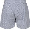 Steppin' Out Boxershort Floral Blue Product / Achterkant