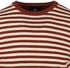 Suitable Trui O-Hals Bruin Streep Product / Detail
