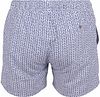 R2 Amsterdam Short de Bain Impression Bleu Product / Achterkant