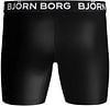Bjorn Borg Performance Boxers 3-Pack Zwart Product / Achterkant