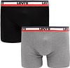 Levi's Boxer-shorts Brief Lot de 2 Noir Gris 701223908-003 commander en ligne | Suitable