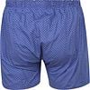 Steppin' Out Boxershort Geoprint Blauw Product / Achterkant