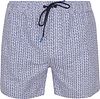 R2 Amsterdam Short de Bain Impression Bleu 124.SWIM.003-014 commander en ligne | Suitable