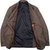 Suitable Pied De Poule Blazer Wolle Braun Product / Detail