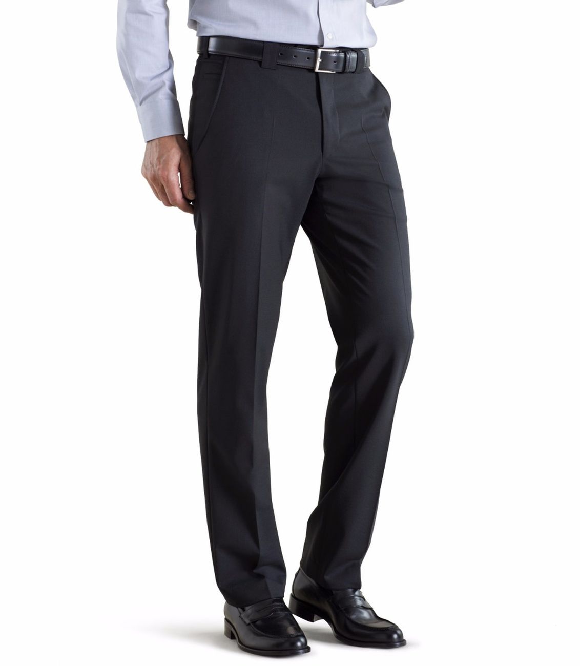 Meyer Pantalon Roma Woolmix Dark Grey 1150934400-08 order online | Suitable