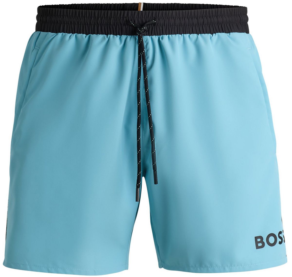 【HUGO BOSS】Starfish スイムショーツ 水着 Hugo Boss Men's Starfish Swim Trunks Medium Pink Writing