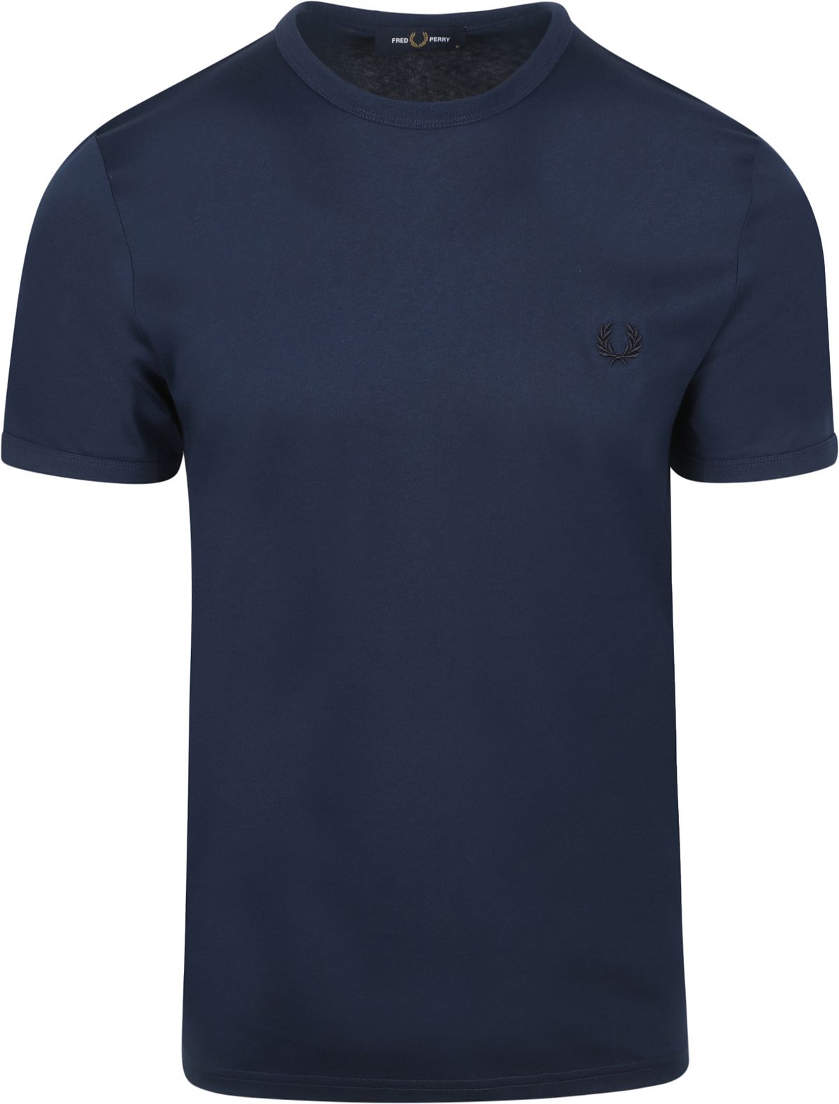 Tシャツ・カットソー FRED PERRY Men T-shirt Blue 1 M3519 X86 Fred Perry T-shirt Ringer Tennis Blue M3519-X86 order online