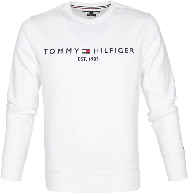 Bror Bevæger sig ikke Sociale Studier Tommy Hilfiger Sweater Logo White order online | MW0MW11596YBR | Suitable  Norway