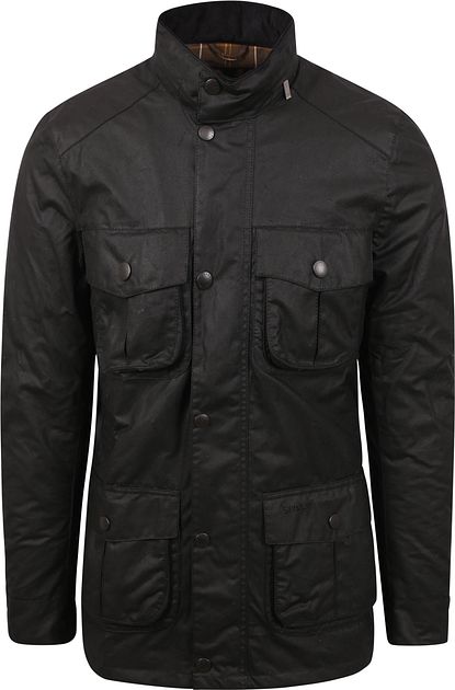 Barbour jacket mens Black online