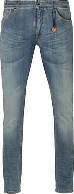 【NONCODE】Lilnen washing denim pants KINSLEY Wide Washing Denim Pants - Light blue – Lenina US