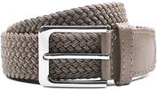 Suitable Braided Belt Taupe Khaki