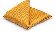 Suitable Silk Pocket Square Gold