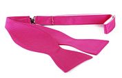 Self Tie Bow Tie Fuchsia F21