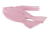Self Tie Bow Tie Pink F03