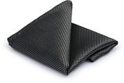 Suitable Silk Pocket Square Anthracite