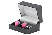 Silk Cufflinks Fuchsia F21