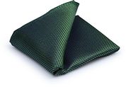 Suitable Silk Pocket Square Green