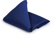 Suitable Silk Pocket Square Royal Blue