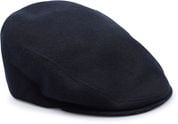 Profuomo Flat Cap Wool Blend Navy