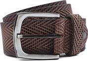 Suitable Belt Structure Leather Brown