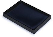 Suitable Silk Pocket Square Navy