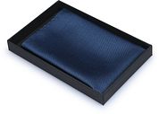 Suitable Silk Pocket Square Denim Blue