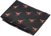 Suitable Necktie Pheasant Black