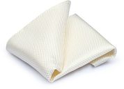 Suitable Silk Pocket Square Off-White