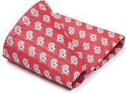 Suitable Silk Necktie Red Print