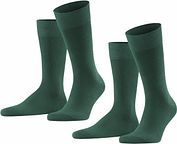 Falke Happy Socks 2-Pack Dark Green