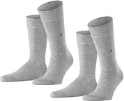 Burlington Uni Light Grey 2-Pack