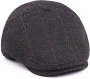 Barts Herringbone Surr Cap Wool Mix Charcoal