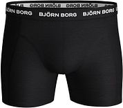 Bjorn Borg Cotton Stretch Boxers 3Pack Black Grey