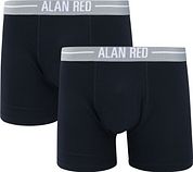 Alan Red Boxer Shorts Navy 2Pack