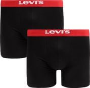 Levi's Brief Boxershorts 2-Pack Schwarz 