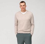 Olymp Casual Pullover Wool Beige
