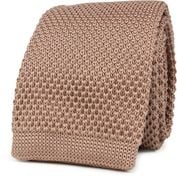 Suitable Knitted Stropdas Taupe TK-07