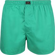 Steppin' Out Boxershort Racing Green Poplin
