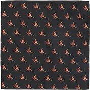 Suitable Necktie Pheasant Black