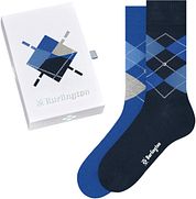 Burlington Gift Box 2-Pack Checks Blue