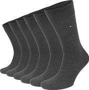 Tommy Hilfiger Classic 6-Pair Socks Dark Grey