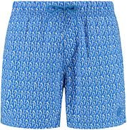 Shiwi Swimshorts Nick Wavy Coral Blue