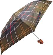 Barbour Umbrella Tartan Green